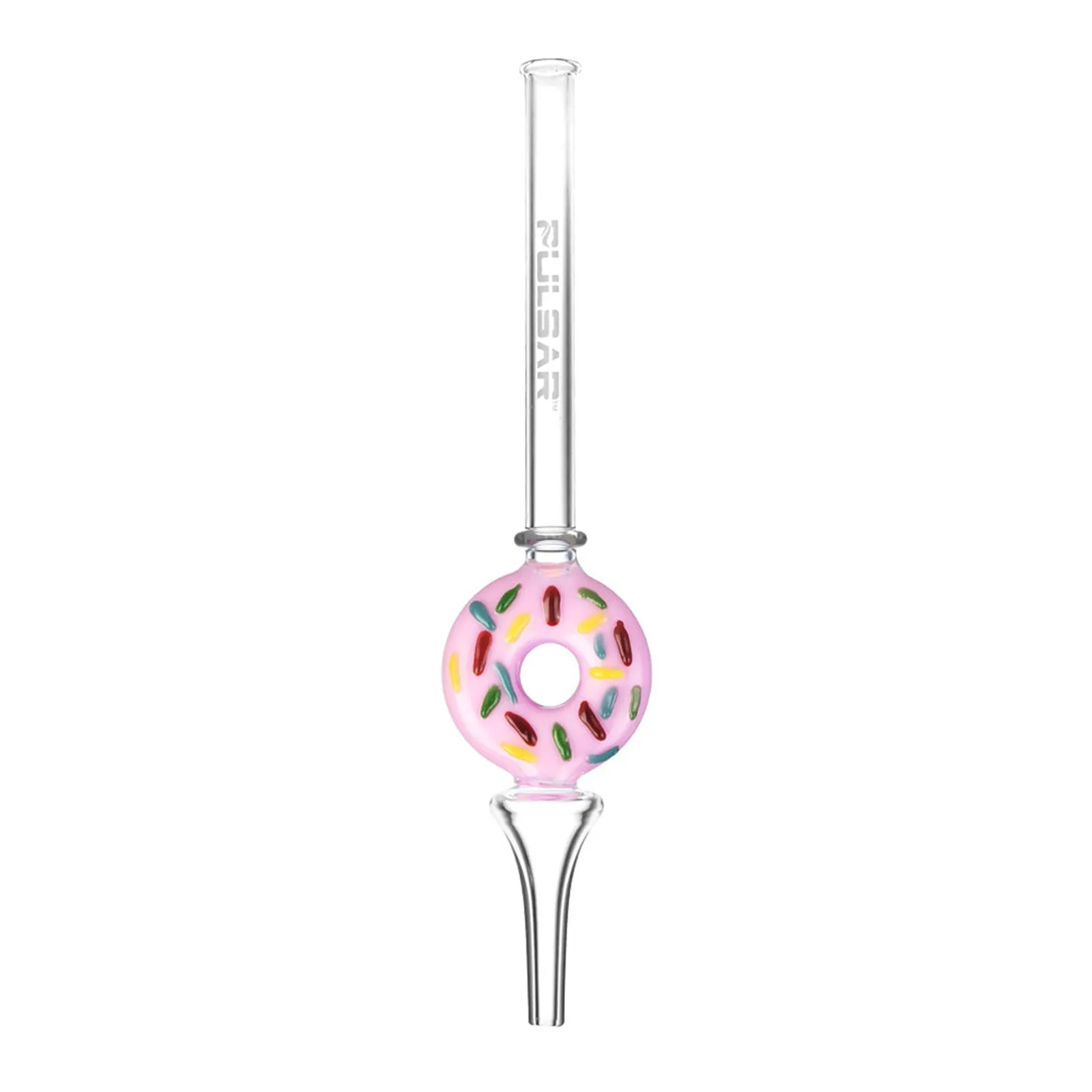 Pulsar Frosted Nectar Collector with Donut Diffuser