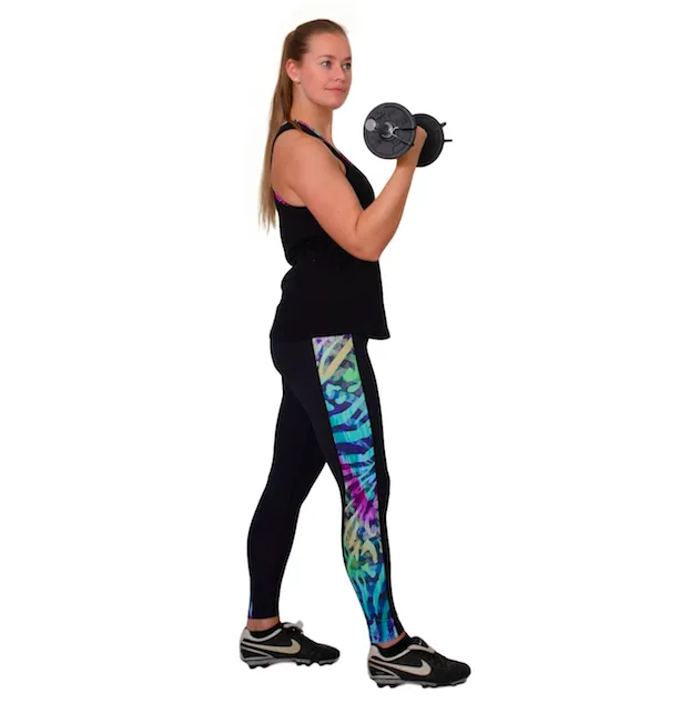 Rainbow tiger - Tikiboo legging