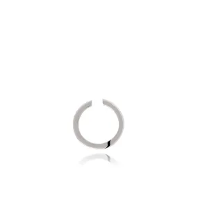 Raquel Silver Hoop 12mm