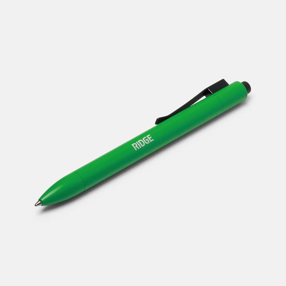 Ridge Click Pen - Voodoo Green