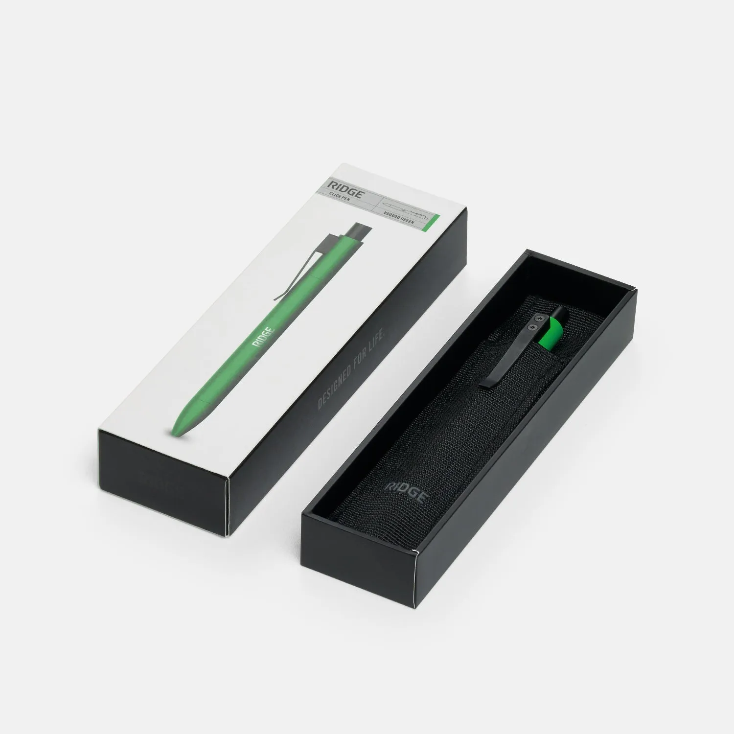 Ridge Click Pen - Voodoo Green