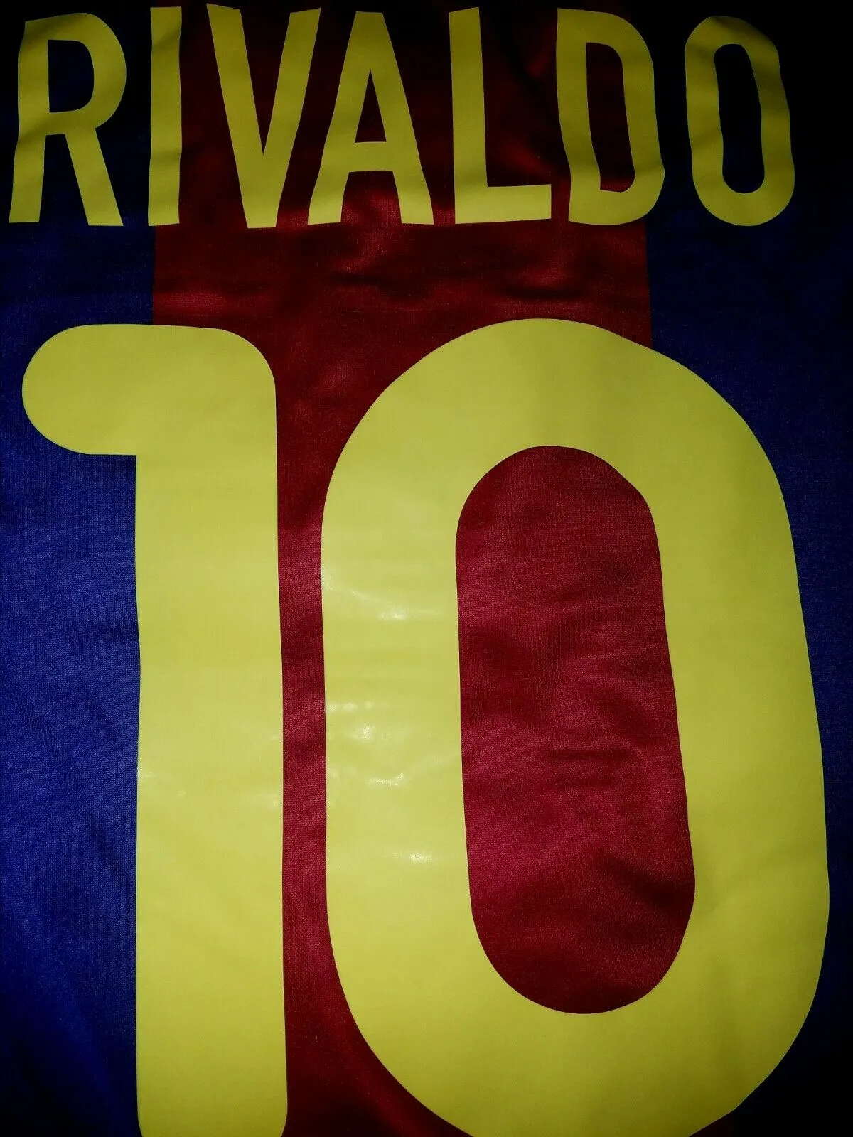 Rivaldo Barcelona Centenary 2000 2001 Jersey Shirt Camiseta Maglia XL