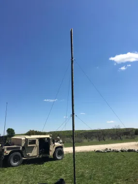 RolaTube 7m Integrated Antenna Mast (IAM) (30-88MHz & 225-512MHz)