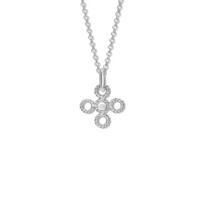 Salvavida Necklace Pendant White Gold - Diamond