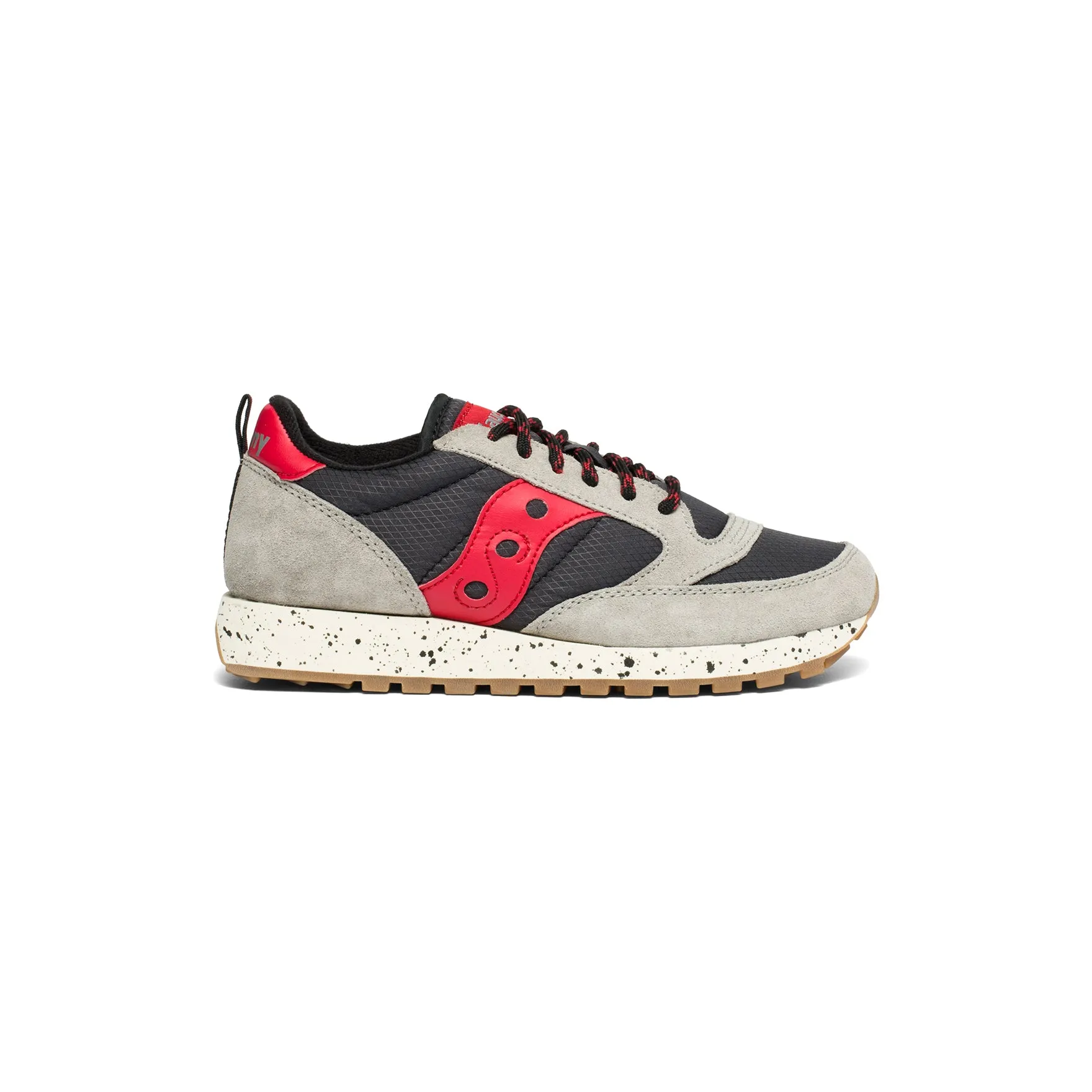 SAUCONY Jazz Trail - Grey / Black / Red