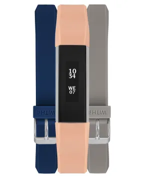 Silicone Bands for Fitbit Alta, 3-Pack