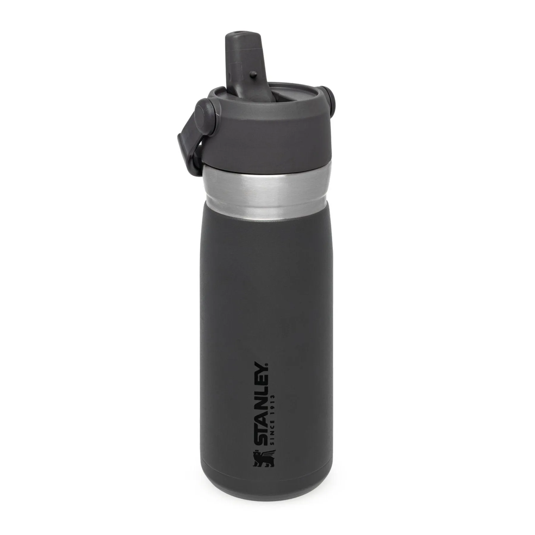 Stanley GO Ice Flow Water Bottle Pipetli Termos Füme 0.65 L