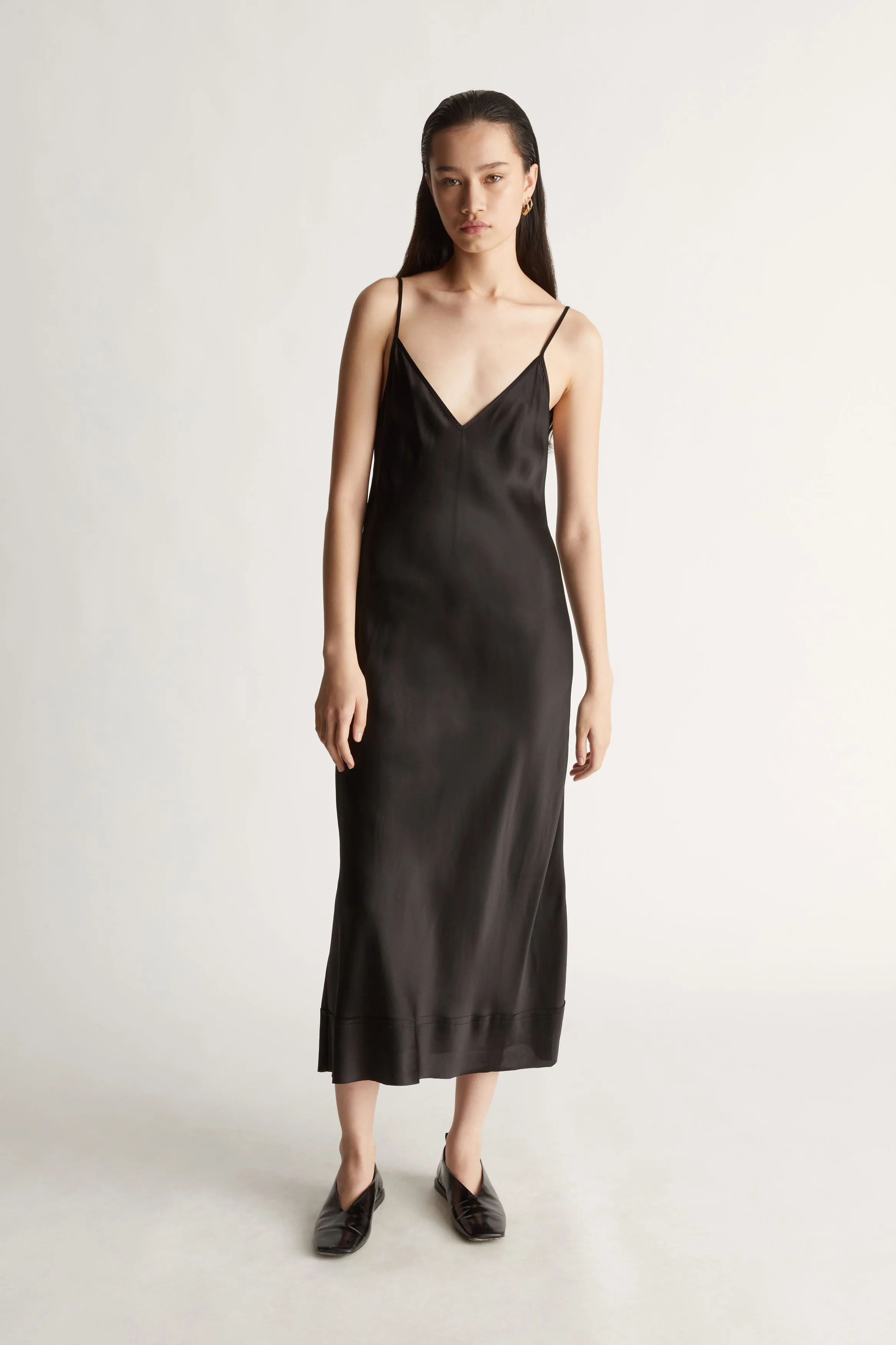 Stella Silk Satin Slip Dress