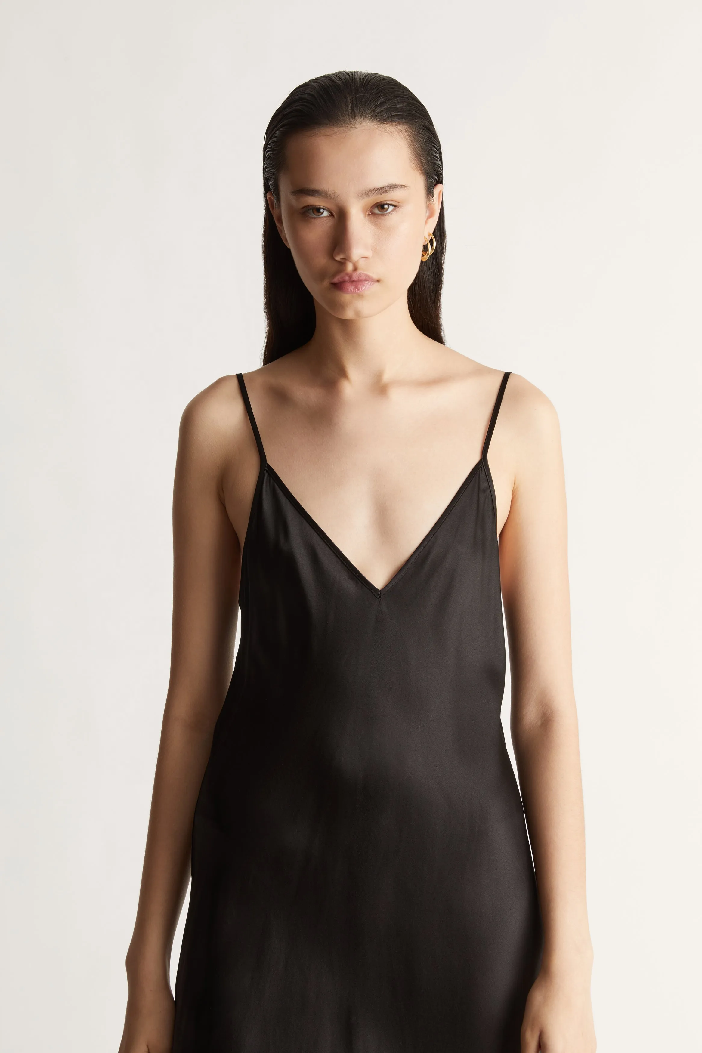 Stella Silk Satin Slip Dress