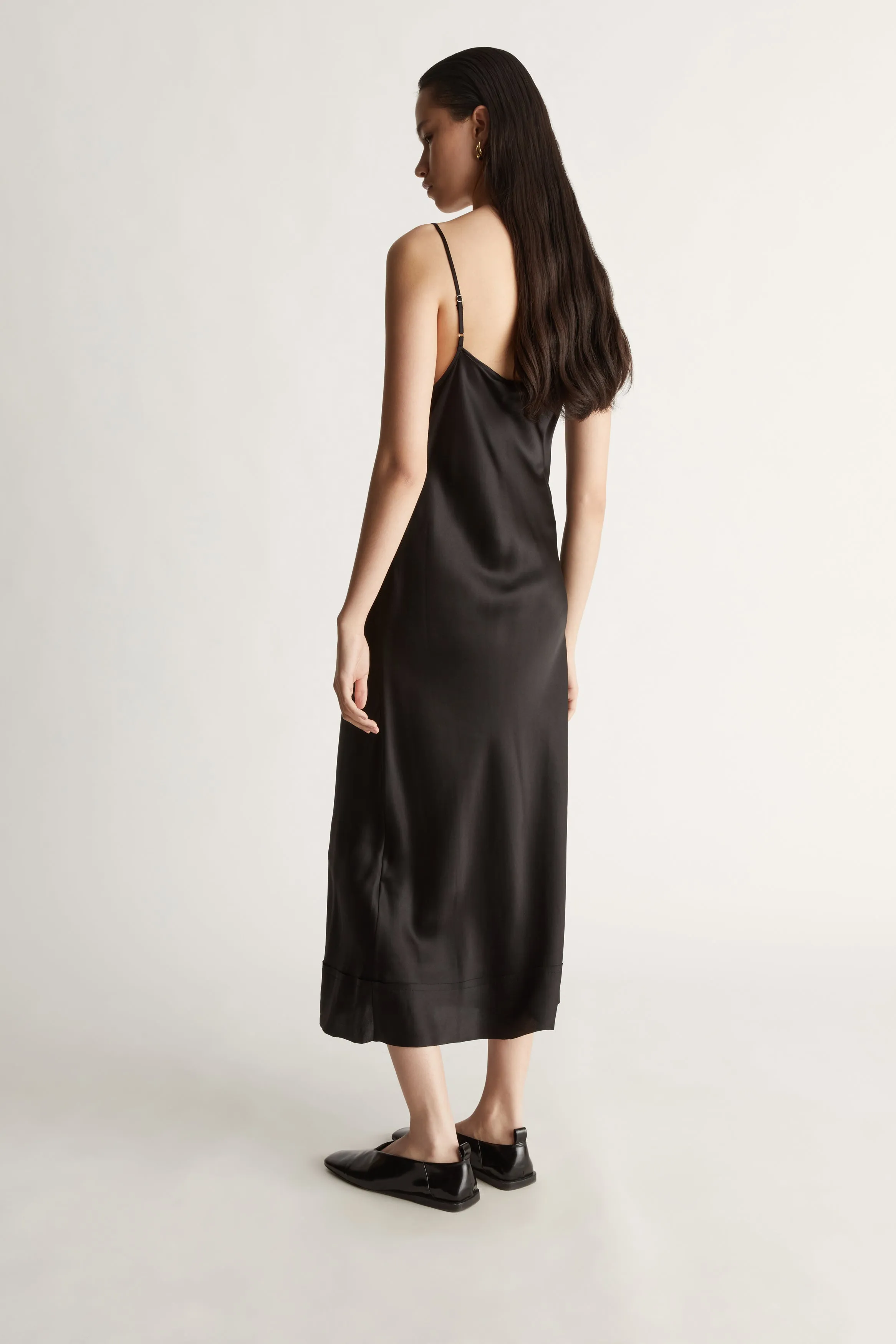 Stella Silk Satin Slip Dress