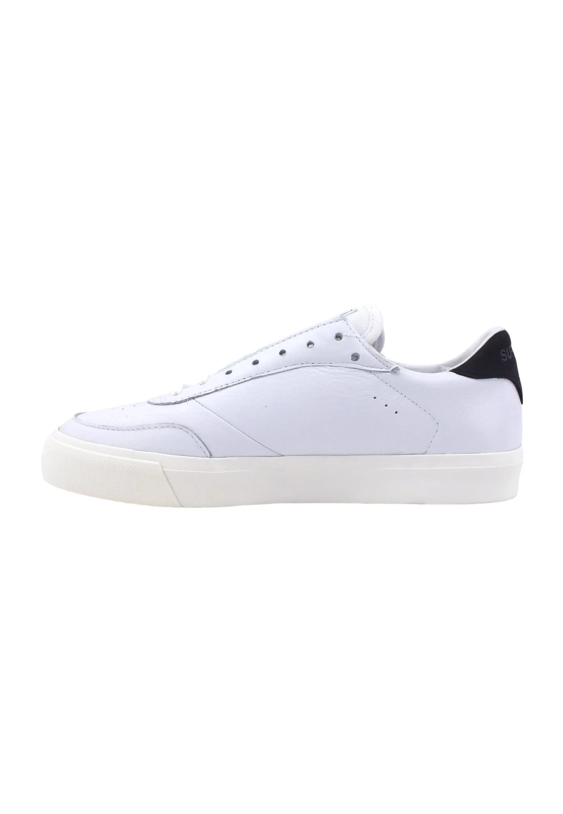 SUPERGA 3843 Court Sneaker Donna White Black S5135EWD