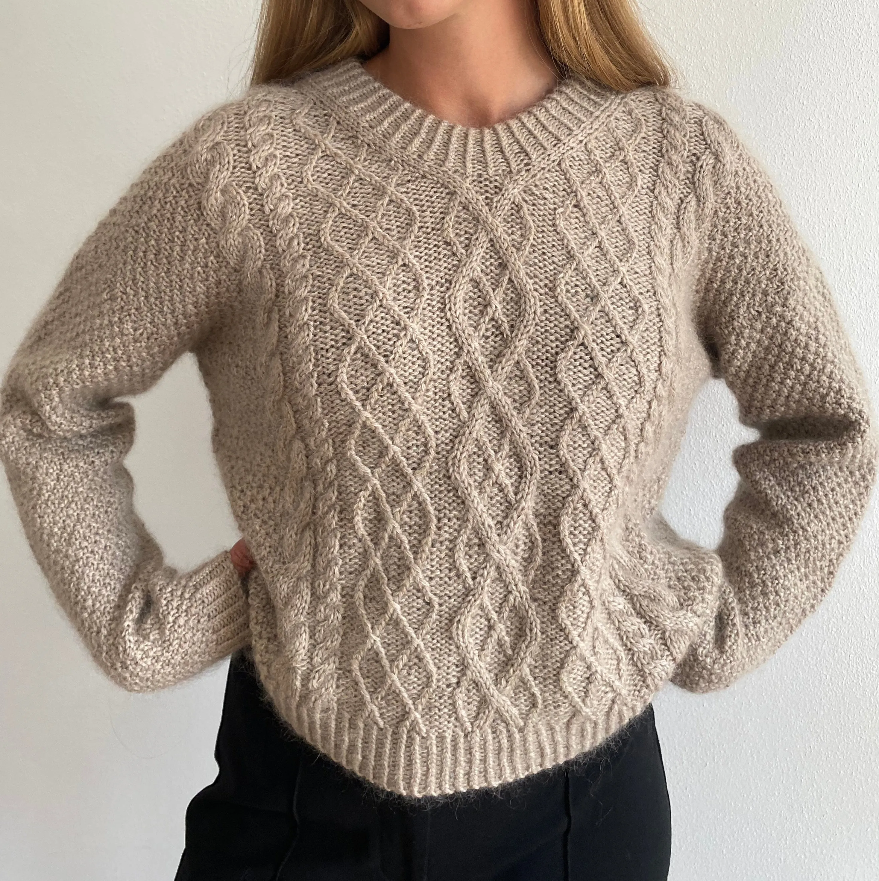 Swirl Sweater Chunky - Norsk