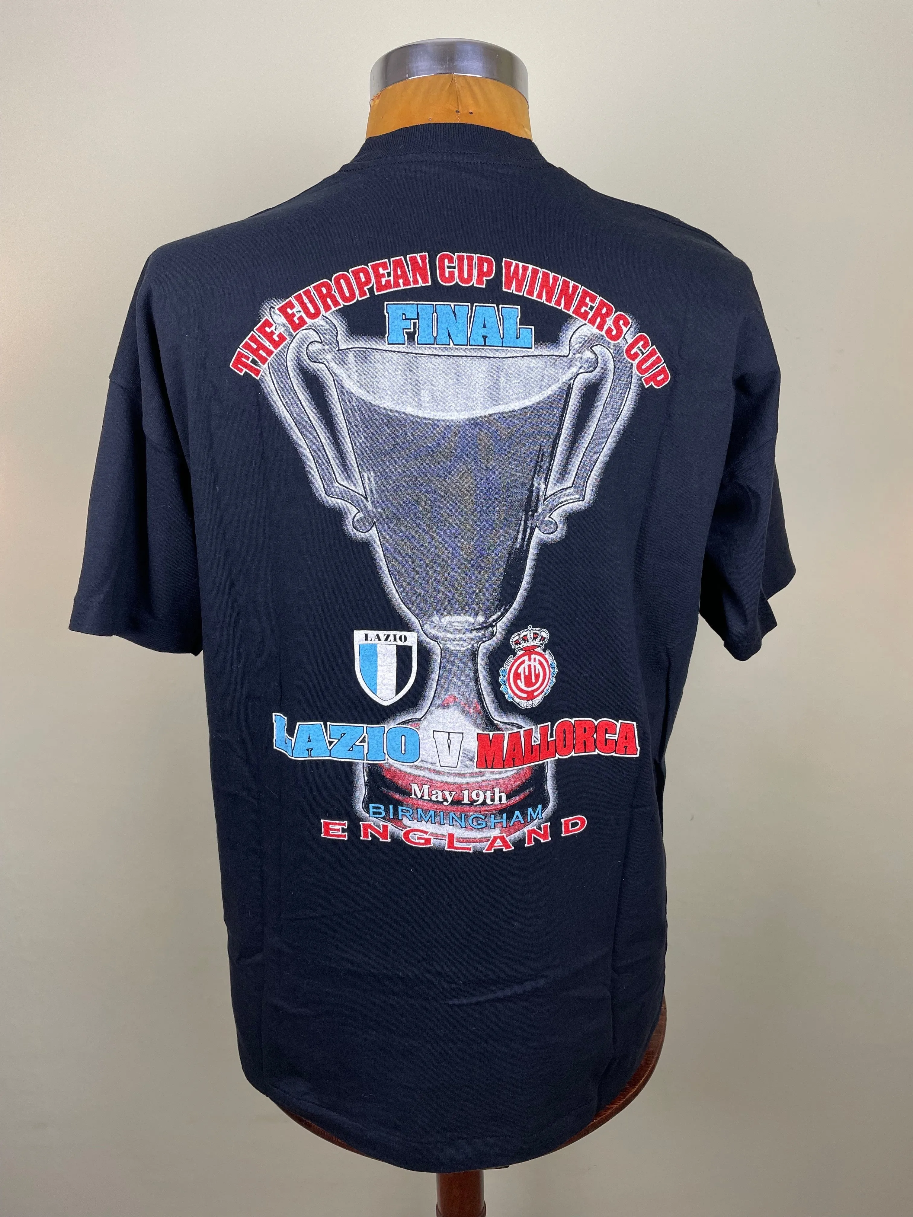 T-Shirt | 1999 | Lazio vs Mallorca | Cup Winners Cup Final | Bootleg T-Shirt