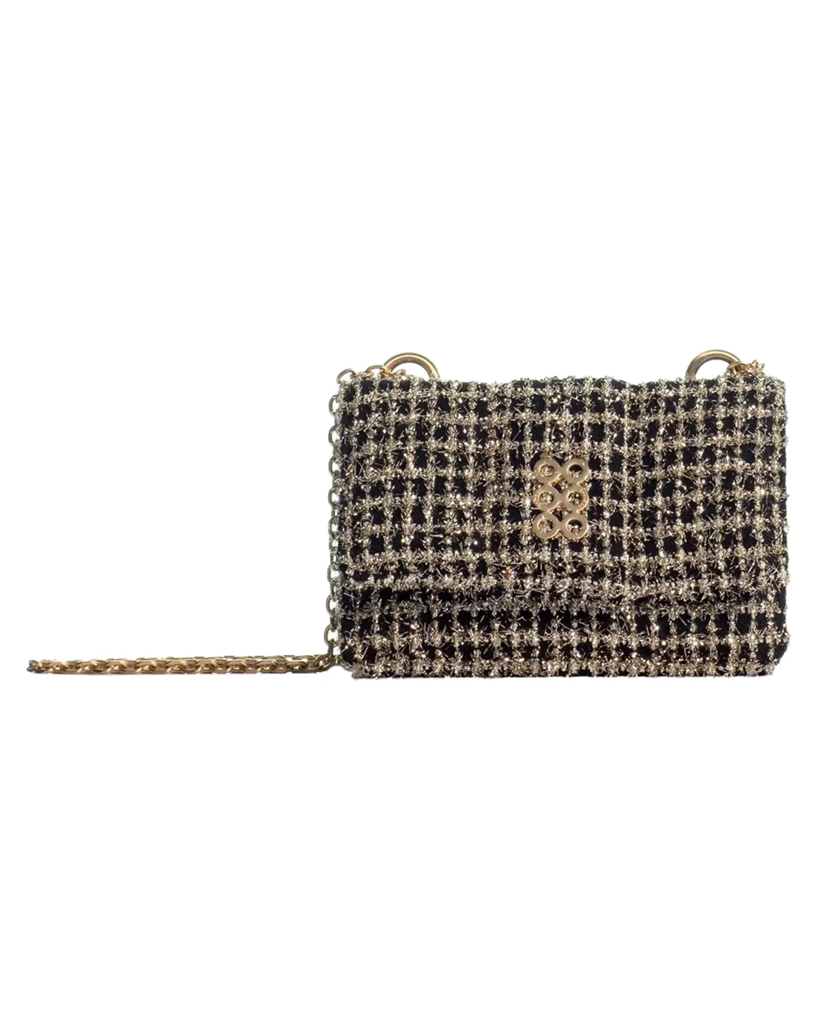 The Mini Lucerne Bag (Black/Gold)