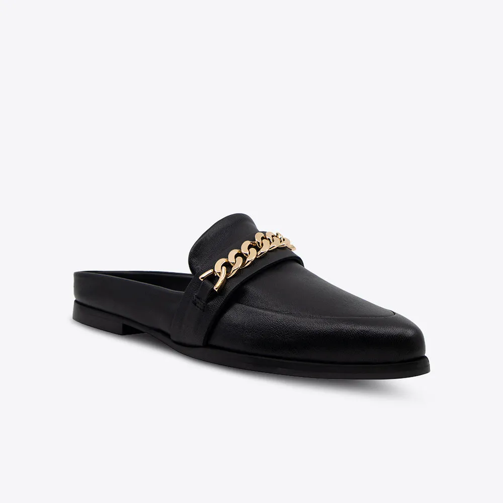 Tuesday Chain Slide Black/Gold