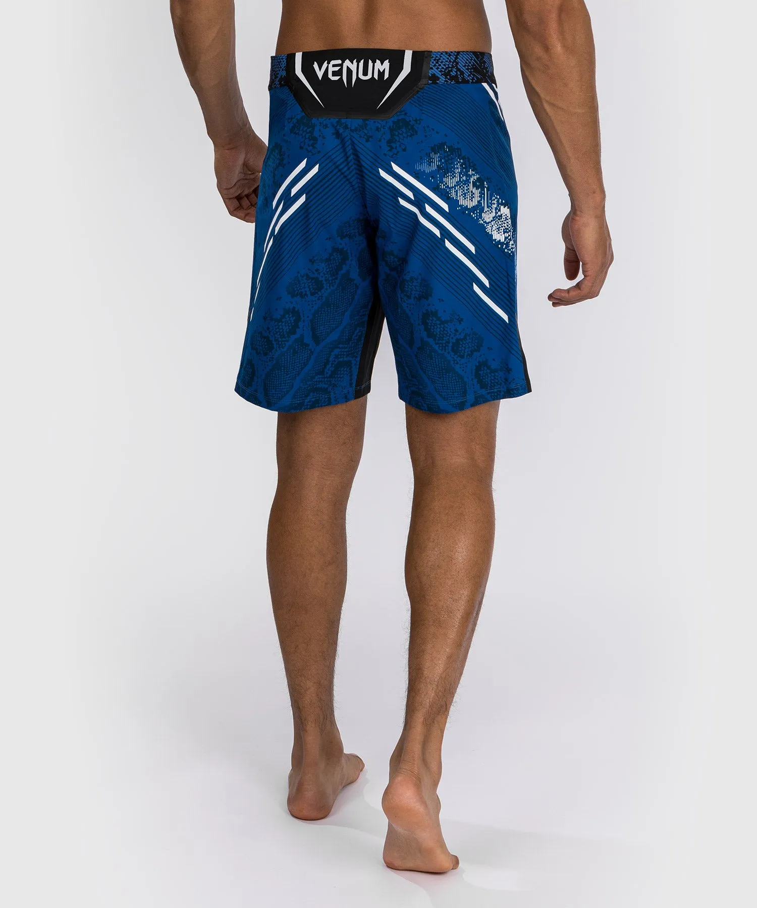 UFC Adrenaline by Venum Personalized Authentic Fight Night Men's Fight Short - Long Fit - Blue