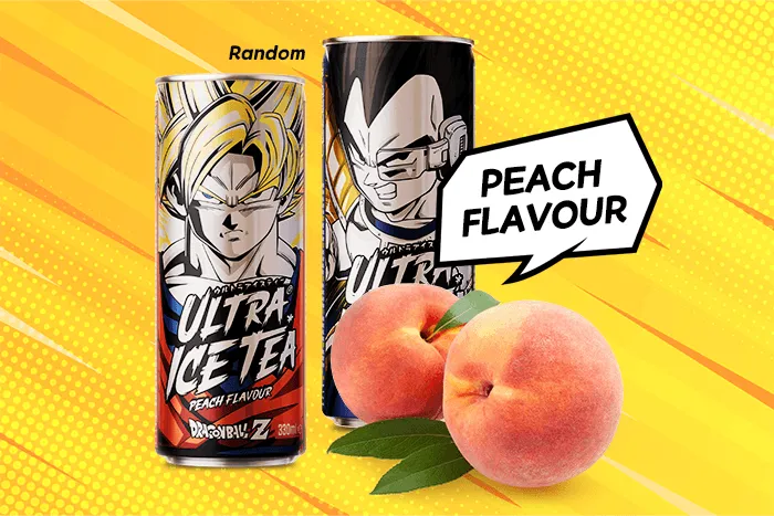 Ultra Ice Tea Goku (Dragon Ball Z) - Peach Flavour