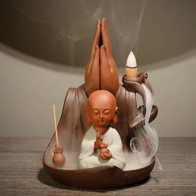 'Zen I' Ceramic Incense Holder